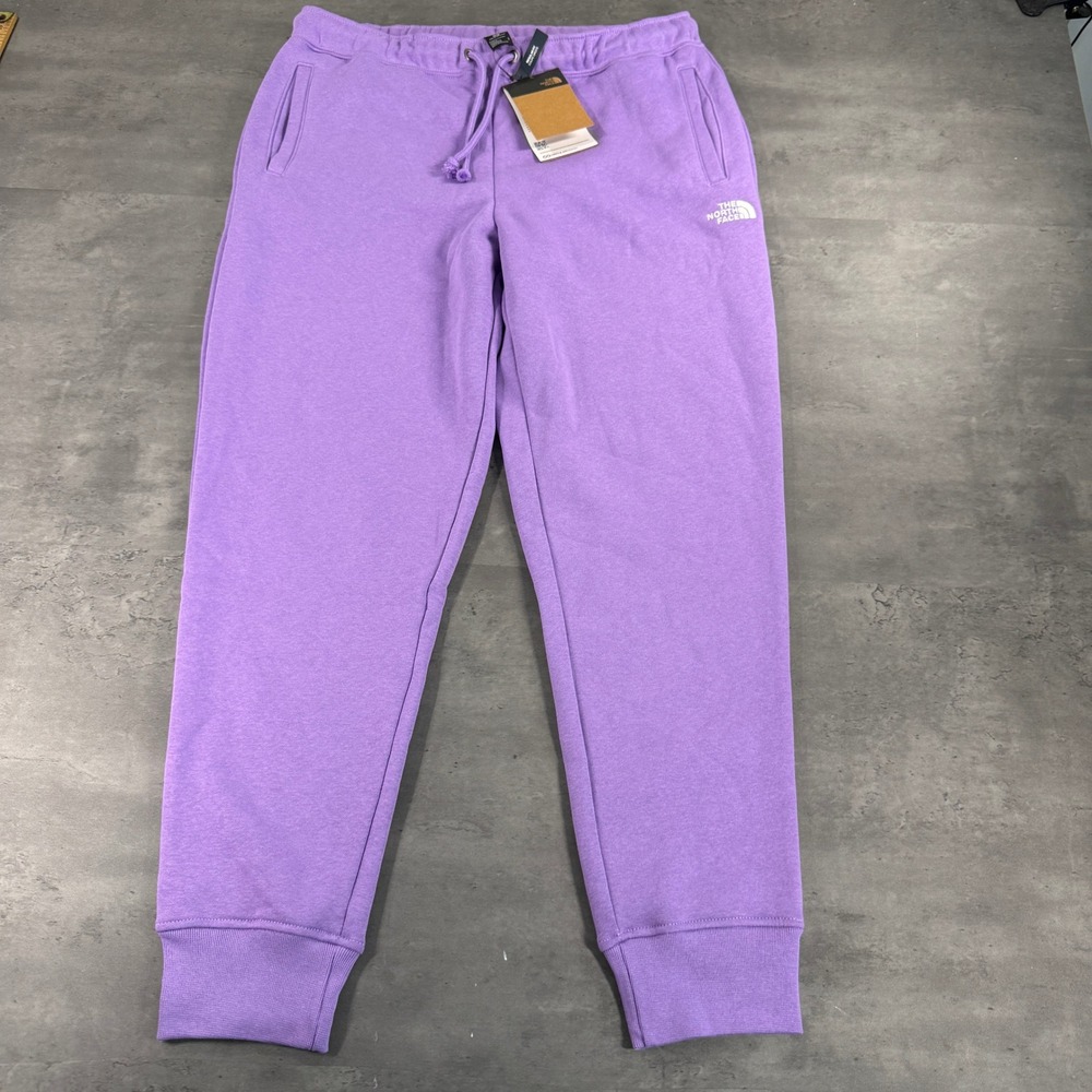 The North Face Sweatpant Jogger Womens L Circular Design Jogger Purple NEW